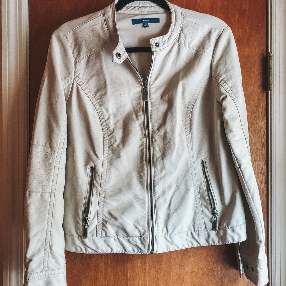 Faux Leather Jacket